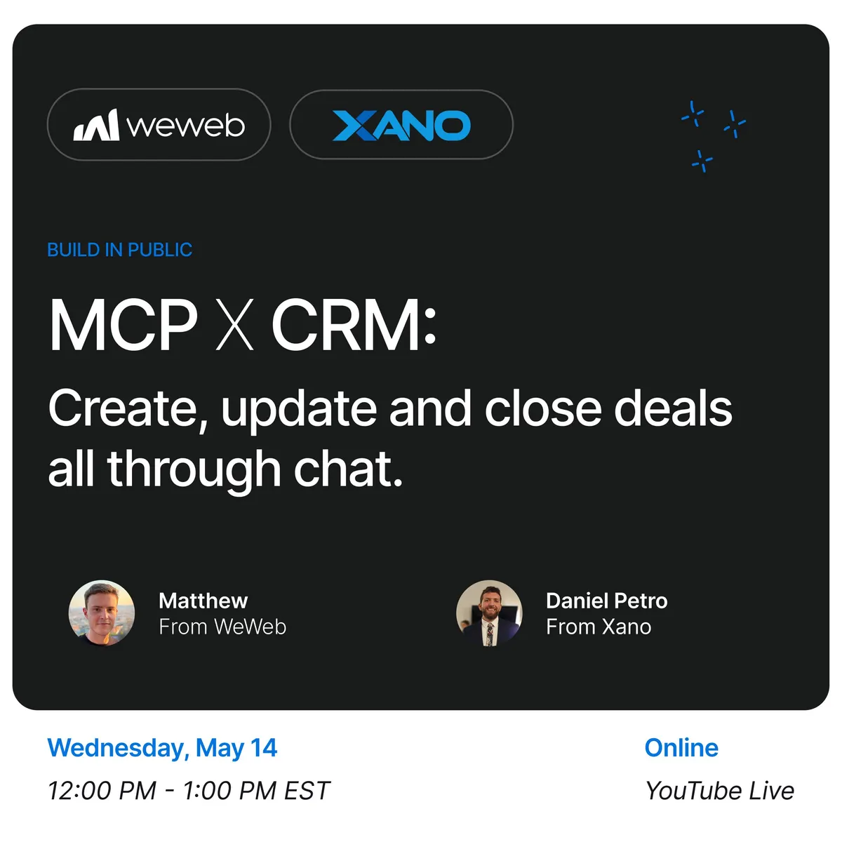Daniel Petro speaking on MCP (Model Context Protocol) and the future of agent backends